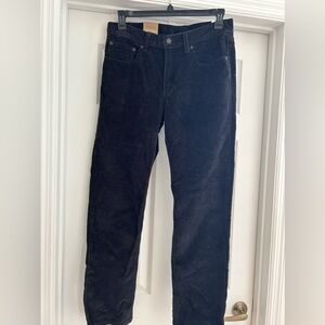 Levi’s Men’s Black Corduroy Pants Size 30x30 🆕